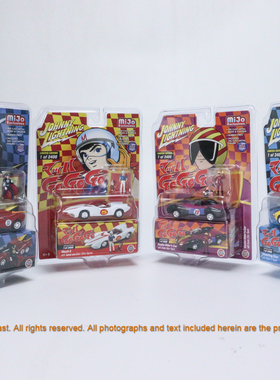 Johnny Lightning 1:64 Mijo 极速赛车手 四款配色 合金連人偶