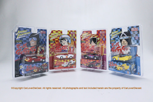 Johnny Lightning 1:64 Mijo 极速赛车手 四款配色 合金連人偶