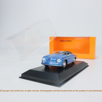 迷你切 1:43保時捷 356A SPEEDSTER1956 两款颜色 全封闭合金