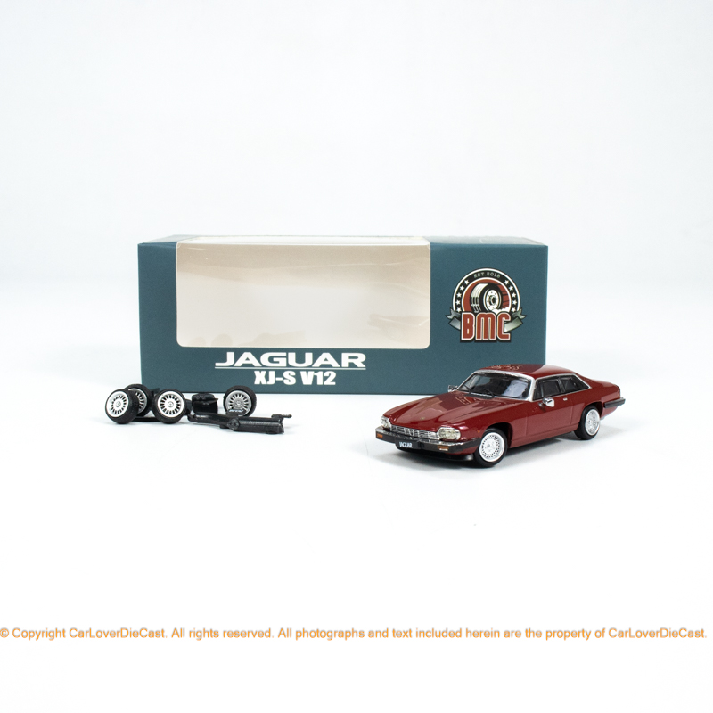 BM 1:64 捷豹 1984 XJS -Regency 红色 汽车模型