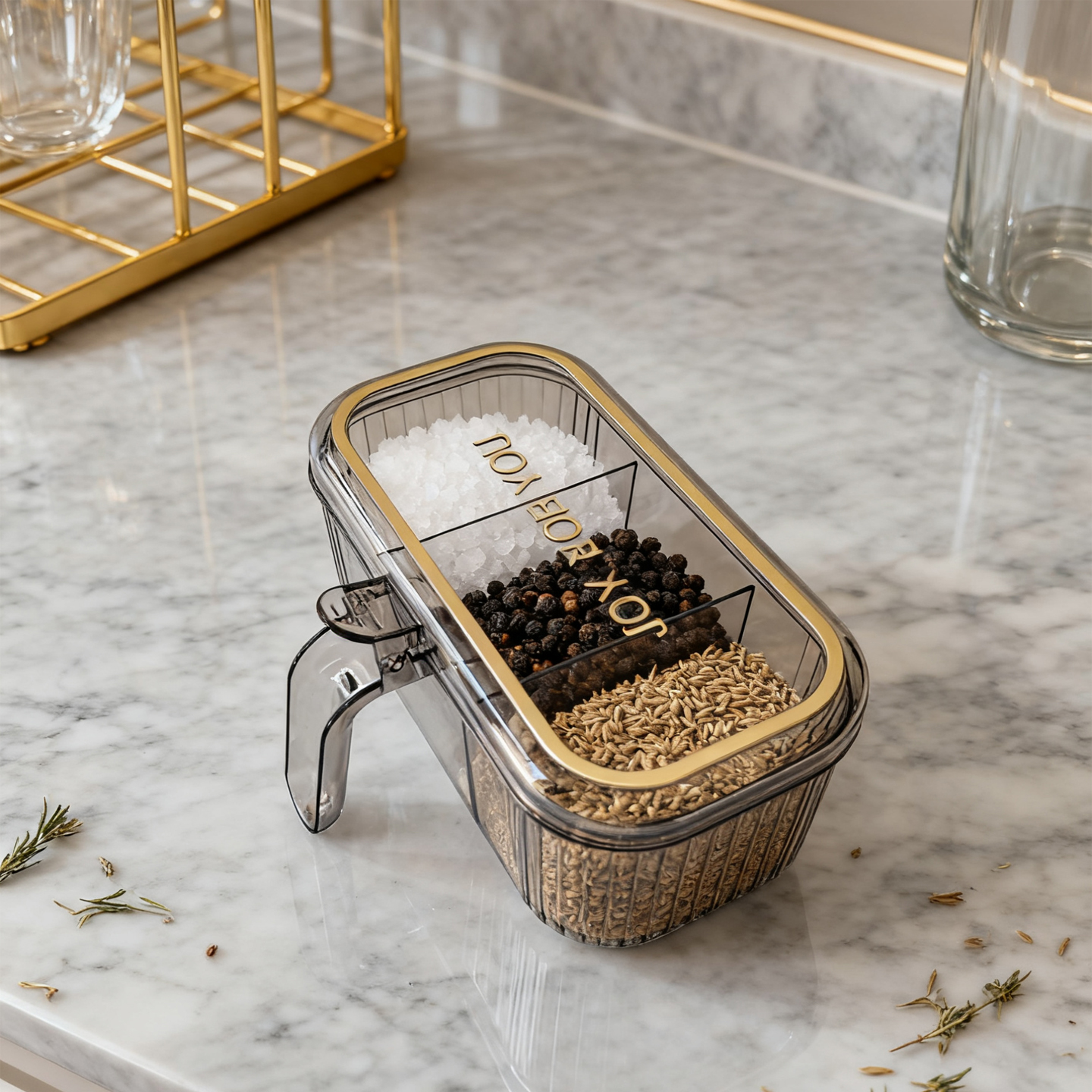 2025年新款调料盒3格一体