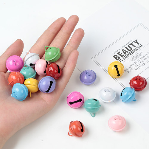 diy彩色烤漆金属小铃铛