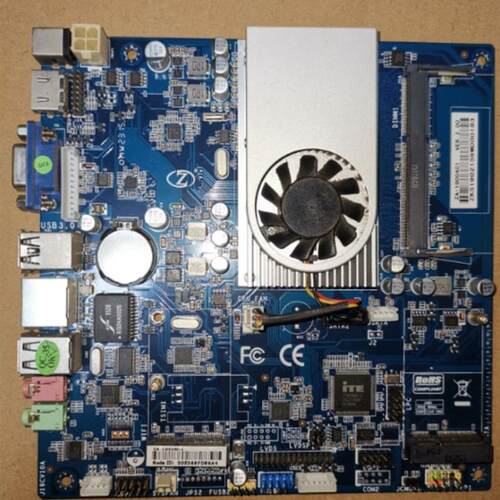 智傲工控一体机智傲主板ZA-1900AC1,板自带J1900四核CPU 超薄