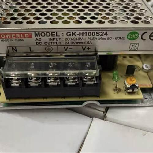 普德新星GK-H100S24直流24V4.5A 150W工控ATM图书机电源