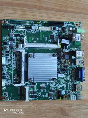 AIMB-215 Mini-itx工控机主板 10USBA 6COM 超薄工业电脑主板