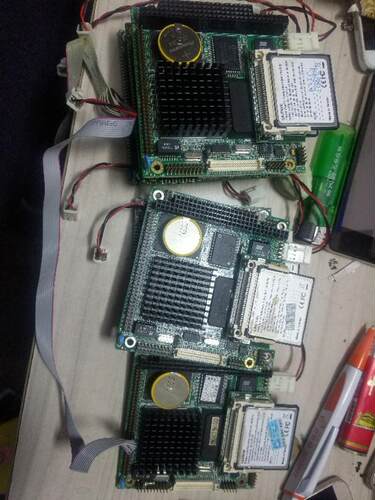 原装PCC-3568 .VB1 VC1 嵌入式PC/104工业计算机主板带CF卡实物图