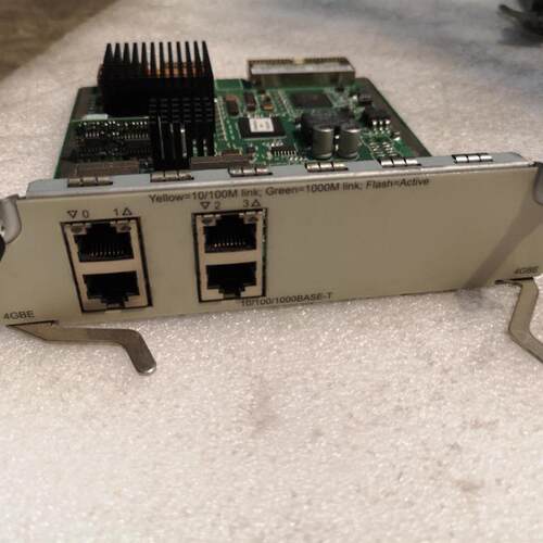 H3C RT-HIM-4GBE-WAN-H3 4GBE JC163A 用于SR6602 6604 6608 6616