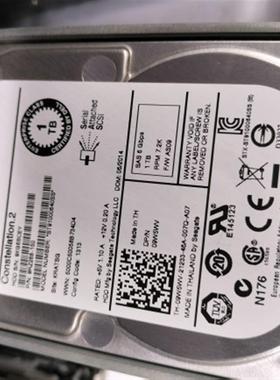 DELL 09W5WV 9W5WV ST91000640SS 9RZ268-150 1T 1TB SAS 2.5硬盘