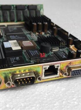 安勤 ECB-640 REV.A1 ISA半长CPU卡 台式电脑工控设备机主板