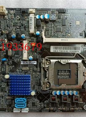 微步K-TH81G-ML DDR3 1150接口 H81全固态迷你一体机主板 无LVDS