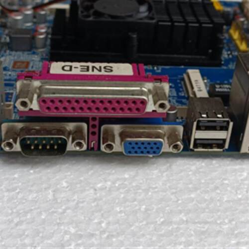 ELSKY DX25DV 525DV V1.2集成CPU台式迷你主板支持12V供电 DDR3