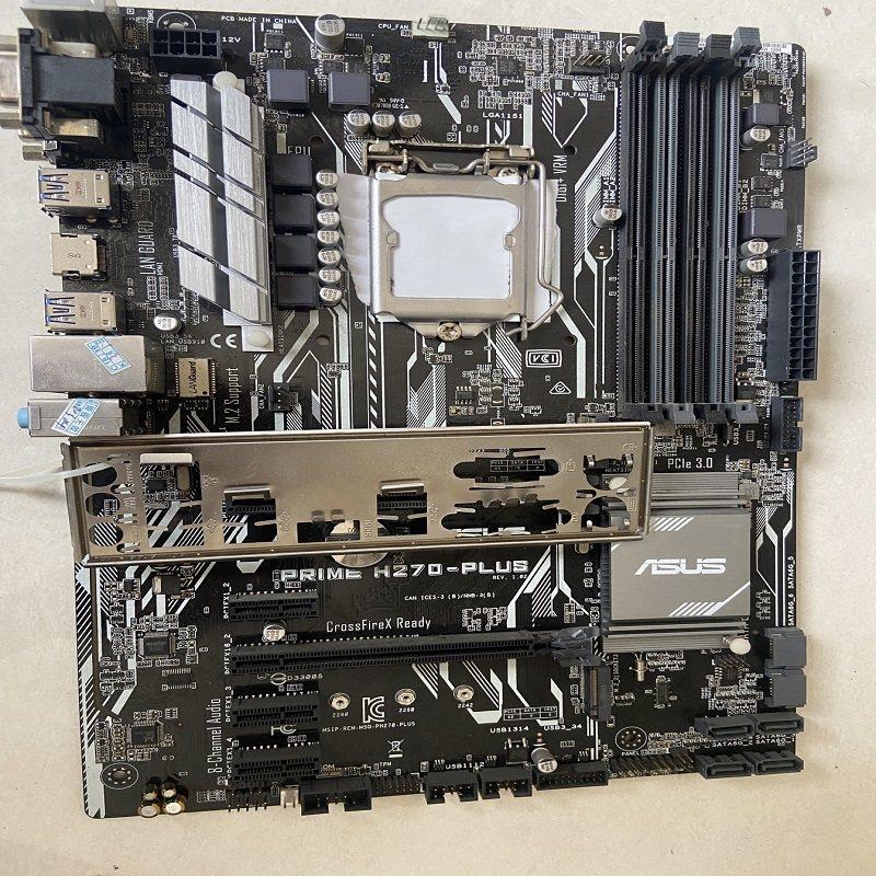 prime h270-plus 台式机主板atx大板1151针 支持6 7代