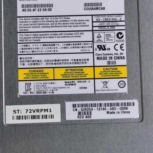 DELL M1000E 刀片交换机 WS-CBS3130G-S 0GX227 0JR253 0K968K