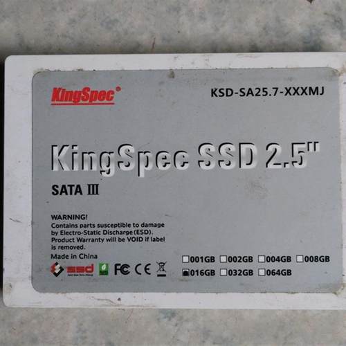 KingSpec/金胜维SSD固态硬盘16G SATA III 2.5接口 16G 固态SSD