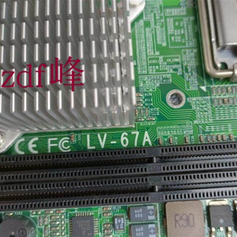 肯懋LV-67A 775针台式电脑双网口工业工控主板DDR3 现货