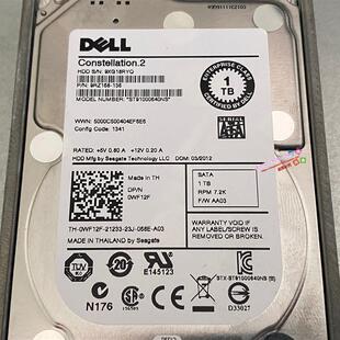原装DELL 1T 2.5寸 7.2K SATA硬盘64M ST91000640NS 0WF12F 31N08