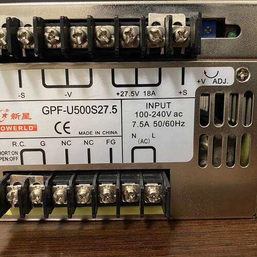 新星电源GPF-U500S27.5 27.5V18A GPF-U500S24开关电源24V20A