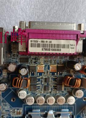 研华I915GV-INA-R1.00 BC915GV 双ISA槽双网口台式电脑工控主板