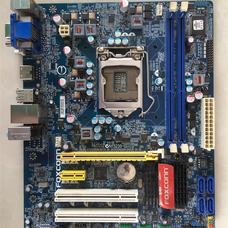 富士康H61主板 H61MXP 2PCI COM 秒P8H61-M PLUS V3 H61M-S2PH