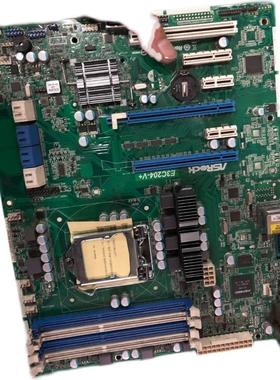 ASRock Rack E3C204-V+ 永擎服务器工作站主板 H2 LGA1155 E3 V2