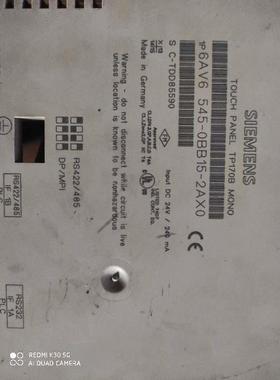 SIEMENS  TP170B主板6AV6 545-0BB15-2AX0拆机主板