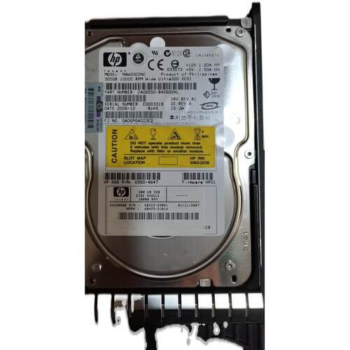 HP RX7640/8640 300G 10K SCSI 硬盘   AB423-69001
