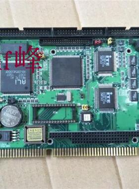 拆机研扬 SBC-357/4M 386CPU REV A1工业主板 CPU 半长卡 ISA主板