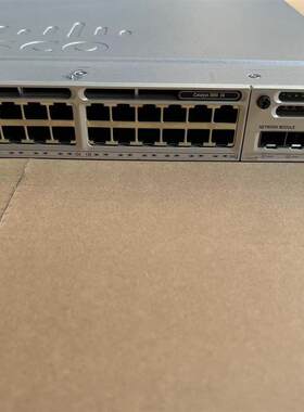 思科 WS-C3850-24T-S -S  企业级核心交换机 测试OK 可提供测报