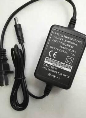 光纤收发器ZND0805-C9v电源适配器100-250VAC50-60Hz 0.28A5v1a