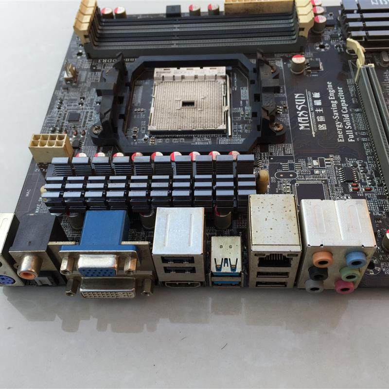 MAXSUN/铭瑄 MS-A85FX 全固版3 Pro FM2主板4插槽 超A8