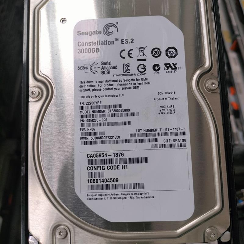 Fujitsu 3TB SAS CA05954-2396 CA07339-E063 ST33000650ss 硬盘