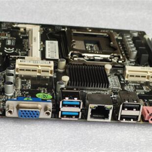 ONDA H81-MINI 迷你一体机 ITX迷你工控主板12V供电 MSATA