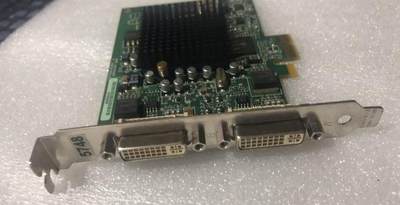 Matrox G550 PCI-E 32M MGI G55-MDDE32F F7229-00 10N7756显卡议