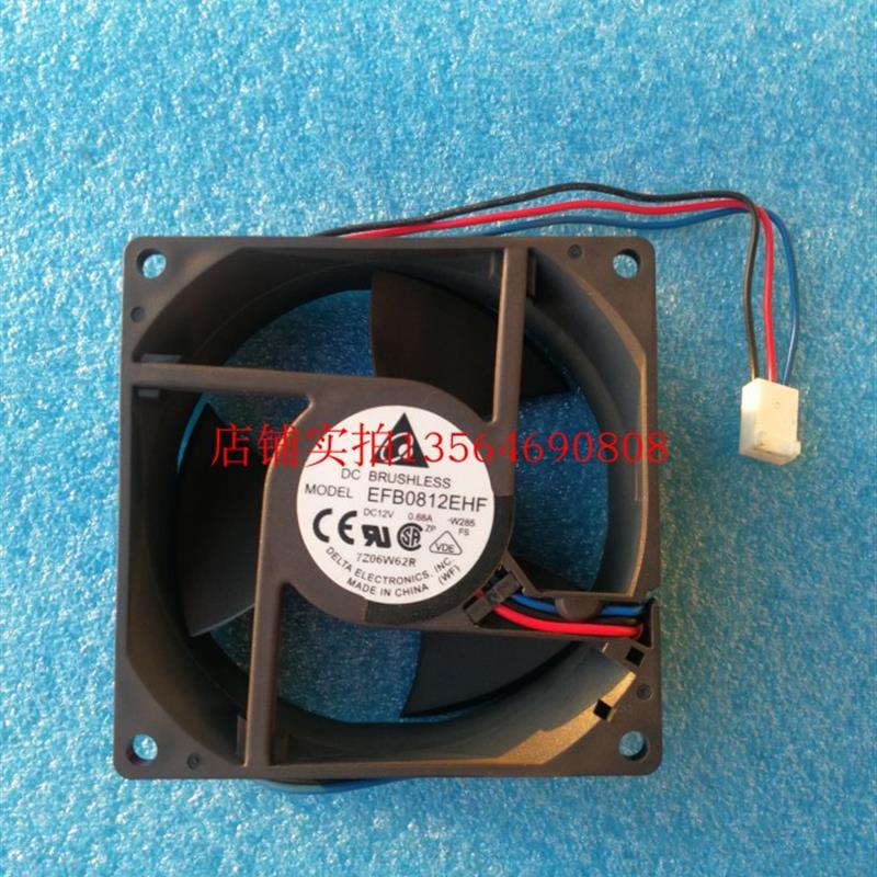 台达EFB0812EHF 8032 12V 0.68A 8CM/厘米双滚珠服务器大风量风扇