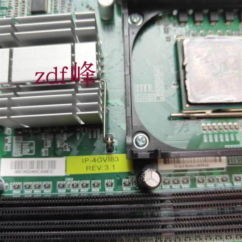 桦汉IP-4GVI83 REV:3.1工业工控电脑设备主板3个ISA槽 包好