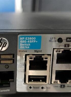 HP/惠普 ProCurve 3800-48G-4SFP+(J9576A)