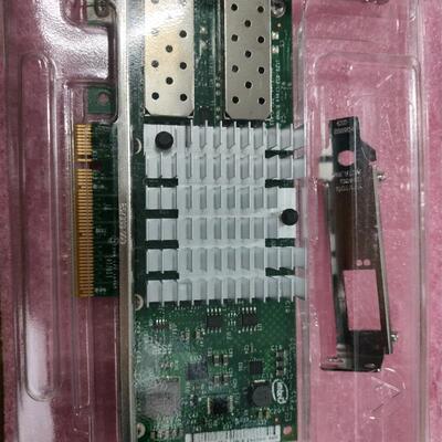 Intel/英特尔X520-DA2双口万兆网卡原装拆机卡