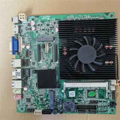 迷你一体机主板XT-HM76D2EM-2C 带I5-3230M POS机收银机LVDS EDP