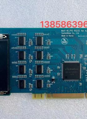 现货 Systembase Multi-8c/PCI RS232 VER A3 M2 PCI232串口卡