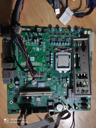 研祥 工控EC9-1818AA792A VER:C00 1155针工控母板工业主板实物图