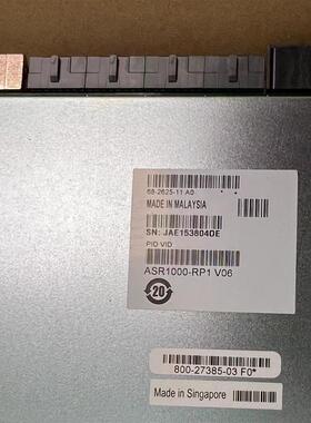 思科 ASR1000-RP1 用于ASR1004/1006  成色新 测试好 有质保