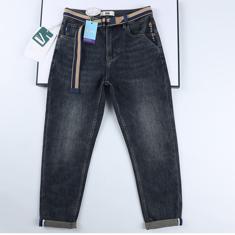 长裤古士狼春秋水洗做旧高端面料