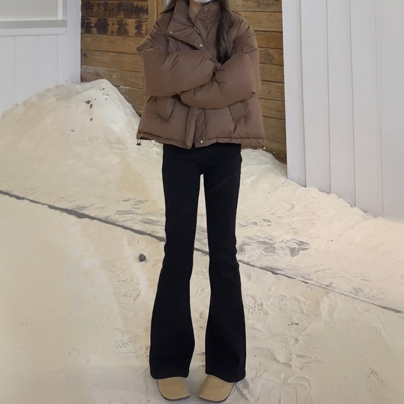 黑色西装微喇裤大码小个子喇叭加绒裤子女2026新款冬加厚休闲长裤,女装/女士精品,休闲裤,淘宝优惠券,粉丝福利购,淘宝优惠卷