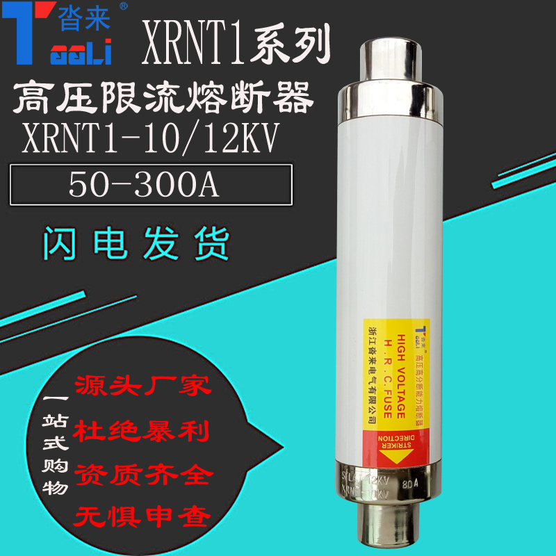 高压熔管熔芯XRNT10kv-12KV50A63A80A100A125A300A负荷开关熔断器