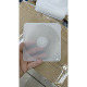 塑料光盘盒20个CD盒子DVD盒单片装 收纳盒磨砂半透明不能插彩页