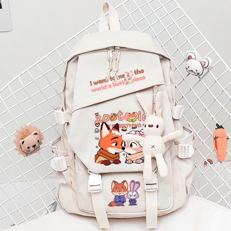 疯狂动物城周边朱迪尼克狐同人可爱卡通大容量学生双肩书包背包女,箱包皮具/热销女包/男包,双肩背包,淘宝优惠券,粉丝福利购,淘宝优惠卷