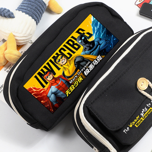 无敌少侠Invincible周边极恶马克同人谷子二次元笔袋文具盒收纳包