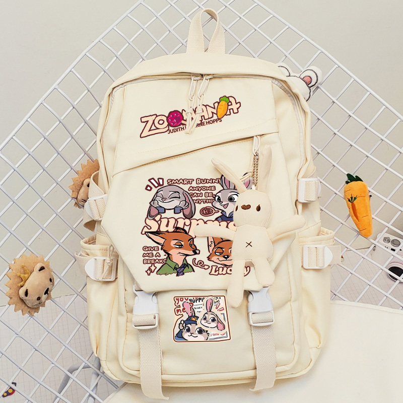 疯狂动物城2周边双肩包背包书包