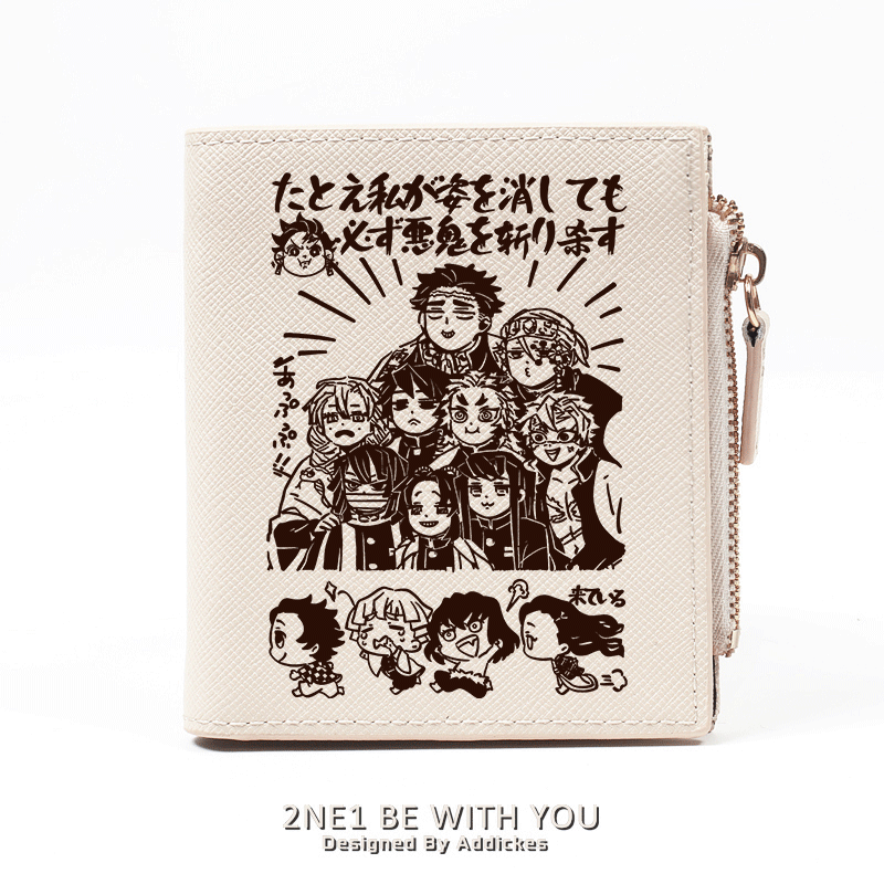 鬼灭之刃动漫日系卡通杏寿郎炭治郎同人带卡位可爱零钱包一体卡包,箱包皮具/热销女包/男包,钱包,淘宝优惠券,粉丝福利购,淘宝优惠卷