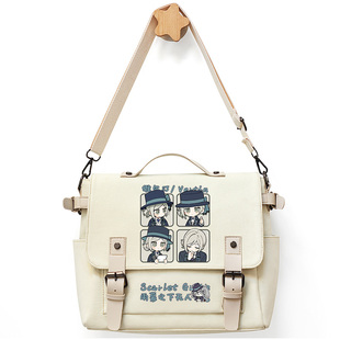 维尔汀重返未来1999周边同人谷子学生帆布手提包单肩包斜挎包休闲